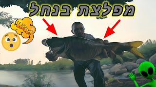 מפלצת בנחל תפסתי מפלצת ענקית במים רדודים בהפתעה גמורה מה הסיכוי ?