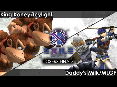 Project M: King Koney/Icylight V Daddy's Milk/MLGF - Exile 77 Tournament SSBPM