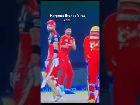 Virat kohli vs Harpreet Brar #ipl2025 #viratkohli #harpreetbrar #cricket #punjabking #punjabi