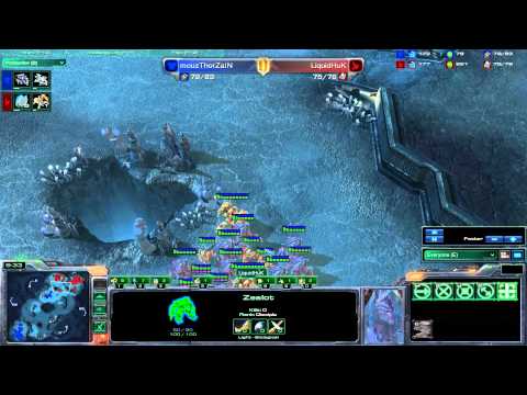 Starcraft 2 - Cast of Huk vs Thorzain!
