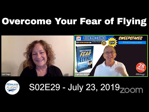 FearlessFlight Weekly LIVE Show - S02E29 - How to overcome Fear of Flying and Flight Anxiety