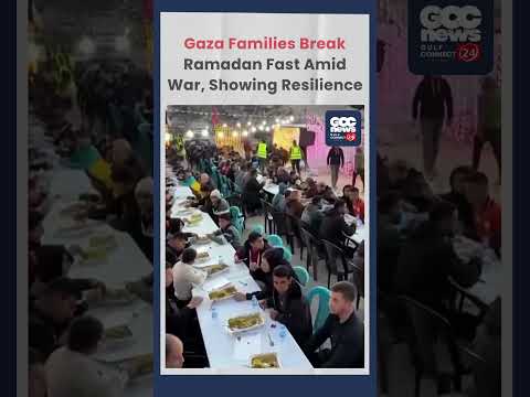 Gaza Families Break Ramadan Fast Amid War, Showing Resilience and Unity