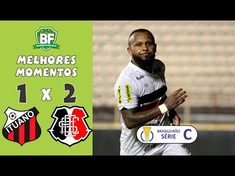 Ituano 1 x 2 Santa Cruz | Brasileiro Série C 2020 | Melhores Lances | Barrinha Fechada