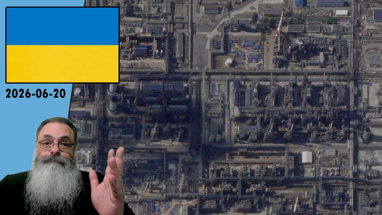 #Ucrânia 2026-06-20: UCRÂNIA atinge REFINARIA RUSSA na SIBÉRIA e REFINARIA de MOSCOU é DESLIGADA