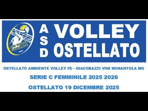 OSTELLATO AMBIENTE VOLLEY - GIACOBAZZI VINI NONANTOLA