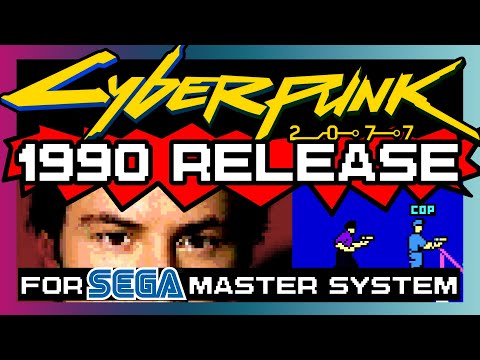 IF CYBERPUNK 2077 WAS MADE IN 1990 For Sega Master System