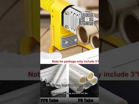 Máy Hàn Ống PPR 6 Đầu 20-63W Công Suất 1000W Giá Rẻ 109000 Đồ Hàn Ống Nhựa Chất Lượng Cao
