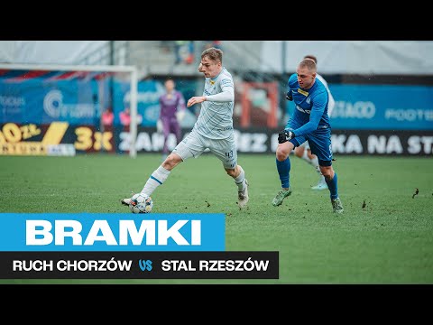 WIDEO: Ruch Chorzów - Stal Rzeszów 2-0 [BRAMKI]