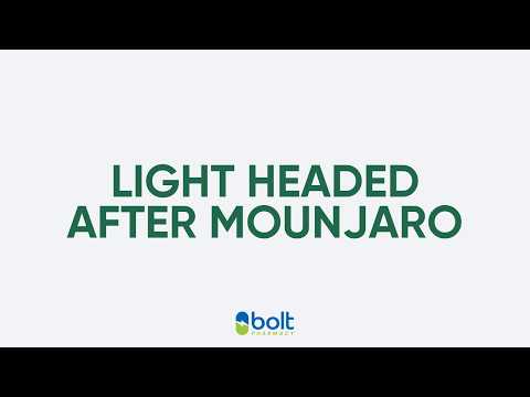 Light-headed after Mounjaro: causes and what to do