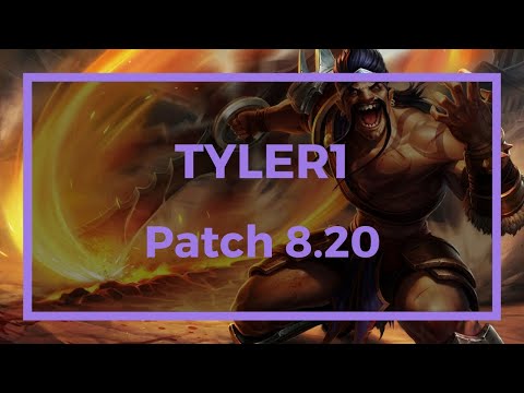 [Tyler1] ADC Draven vs Xayah - Patch 8.20