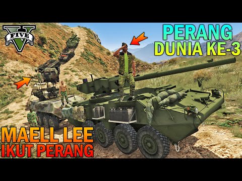 PREMAN TERKUAT IKUT PERANG DUNIA 3 - GTA 5 YOUTUBER KOCAK PARODY