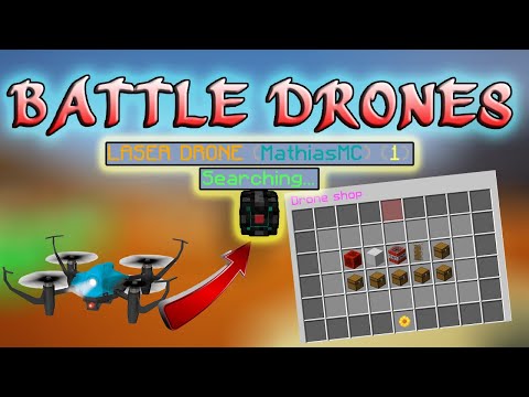 Get Free Battle Drones Plugin Now for Minecraft!