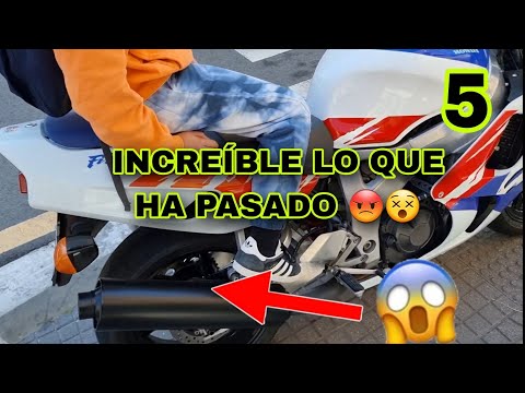 5💙 INCREÍBLE!!😡 SIN FRENO con mi Hijo OIER en la CBR 900 ⚒️Muy mala suerte 😡Reparación y purgar