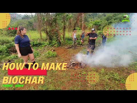 HOW TO MAKE BIOCHAR ? WHY IS IT IMPORTANT FOR FARMS AND CROPS?