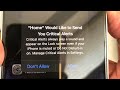 iPhone Stuck on Home would like to Send you Critical Alerts [Fixed]