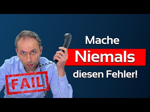 87% aller Verkäufer machen diesen Fehler! Du auch?