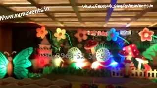 preview picture of video 'Wonder land theme decoration for Birthday party at Blue fox at Banjara hills'