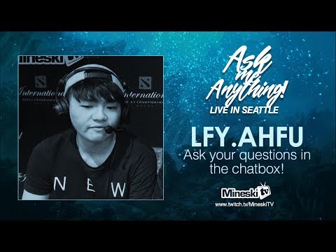 Ask Me Anything Live in Seatle | LFY.Ahfu | The International 7 Dota 2 Championship | PH Coverage