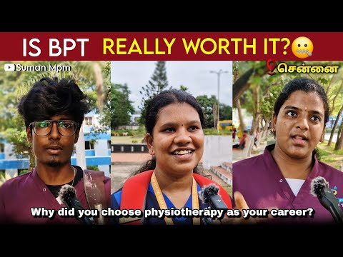 I Interviewed BPT students from the Top Medical University in Chennai | Street Interview
