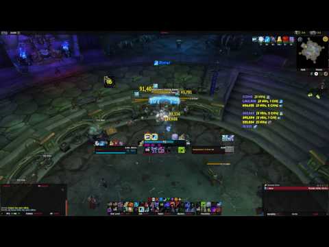 7.1.5 Frost Death Knight 3 target DPS and weakaura 895 ilvl (OLD)