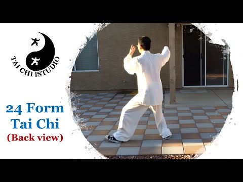 24 Form Tai Chi (Demo, back view)