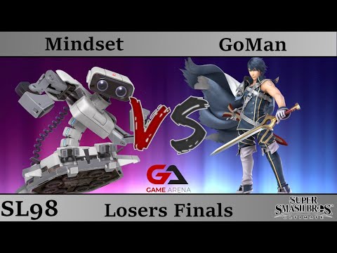 SmashLAN'd 98 - Losers Finals: AF | GA | Mindset (ROB) vs GoMan (Chrom)