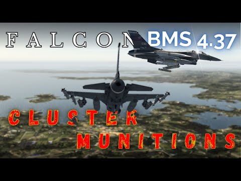 Falcon BMS 4.37 Tutorial - Cluster Munitions