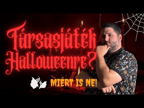 Társasjátékok Halloweenre 2025  - Mit Játsszunk?