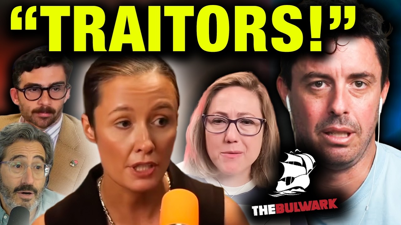 BRUTAL: Emma Vigeland Calls The Bulwark TRAITORS and Sam Seder COOKS Tim Miller & Sarah Longwell