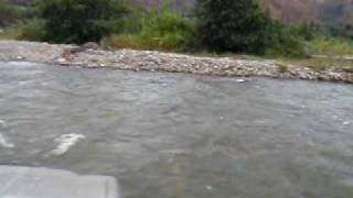 preview picture of video 'Chevrolet is crossing river, near Vilcabamba, Ecuador'