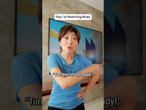 When an Asian mom discovers BLUEY 😭