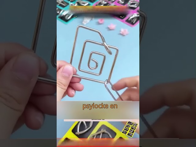 Vídeo relacionado con Set de Rompecabezas de Metal 24 Piezas, Juegos de ingenio para Adultos, Juegos de Paciencia para Adultos, Juegos de Inteligencia, Rompecabezas IQ 3D, Idea de Regalo para Todas Las Edades.