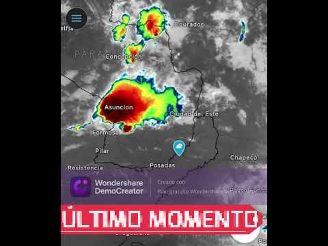 ⚠️⛈️Domingo con alerta amarilla por lluvias y tormentas en Misiones⛈️⚠️
