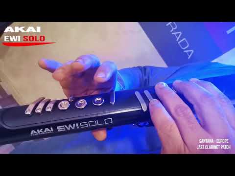 AKAI EWI SOLO - Santana - Europe, cover