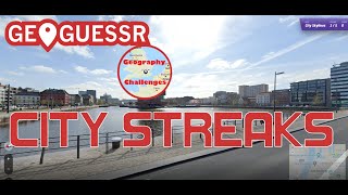 Geoguessr - City Streaks on the BEST MAP