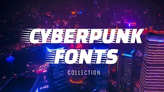 СYBERPUNK Fonts & Typography // Web Design Inspiration | TemplateMonster