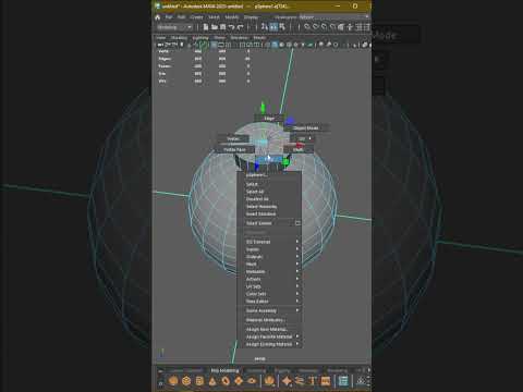 Shorts Rendering 3D Models using Arnold Physical Sky in Maya 2022