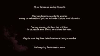 A Goodbye To Our Heroes