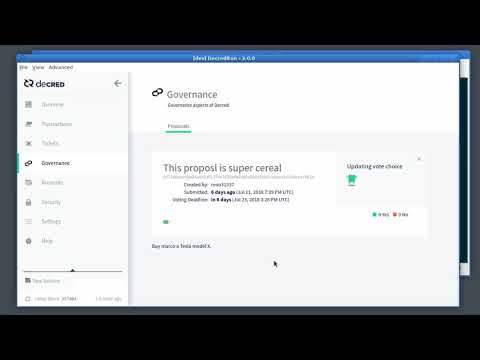 Politeia mainnet decrediton