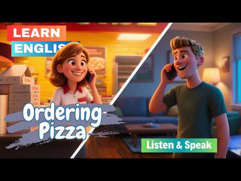 Master English FAST! Order Pizza Like a Pro in 15 Minutes