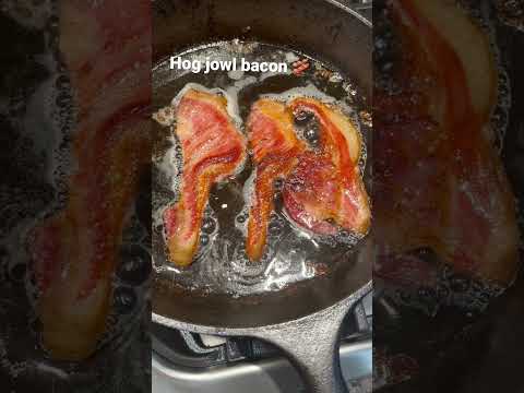 Hog jowl bacon #homestead #farmlife #easttennessee #pig #hog #bacon #jowls  #jowlbacon #organic