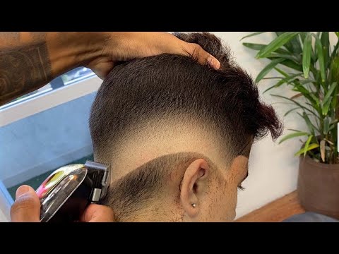 HOW TO DO A V-SHAPED FADE - Step by Step - for everyday use