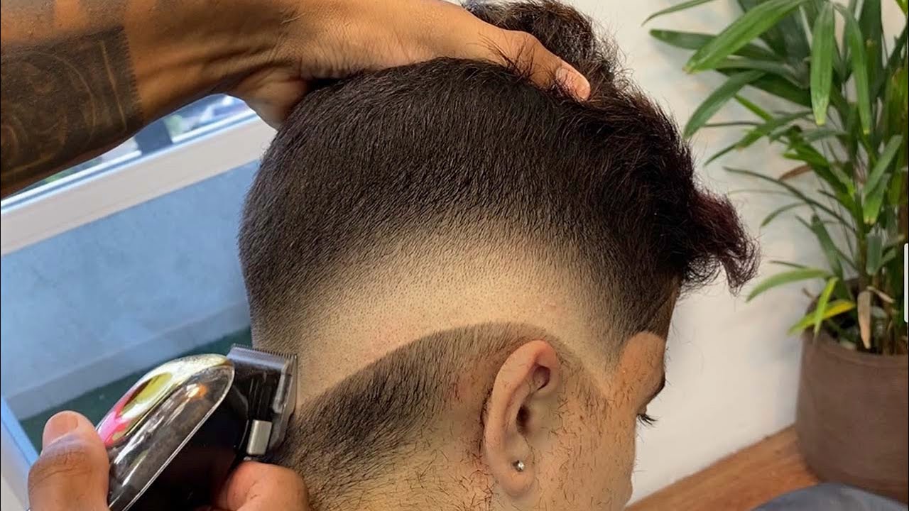 COMO FAZER DEGRADÊ EM V - Passo a Passo - para o dia dia