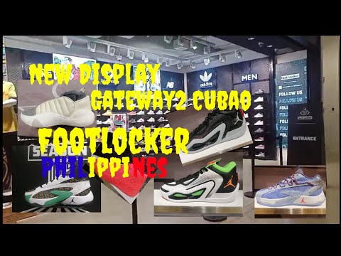 Novo Display Footlocker Gateway2 Cubao Filipinas 🇵🇭