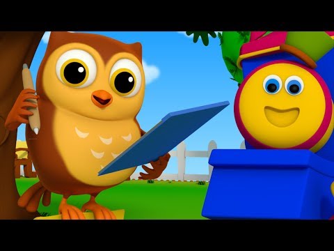 A Wise Old Owl | Nursery Rhymes For Kids | Children Rhymes | Learning Street With Bob The Train