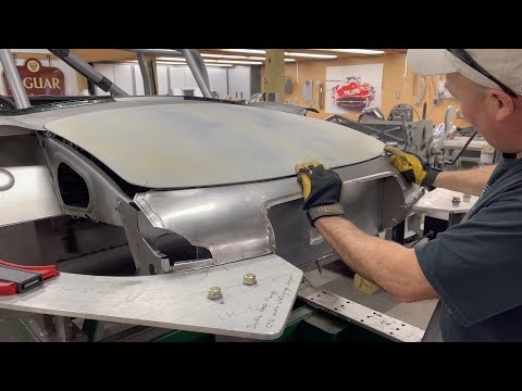 Jaguar E-Type - 1967 Vintage Racing Crash Repair - Part 9 - Outer Tail Structure