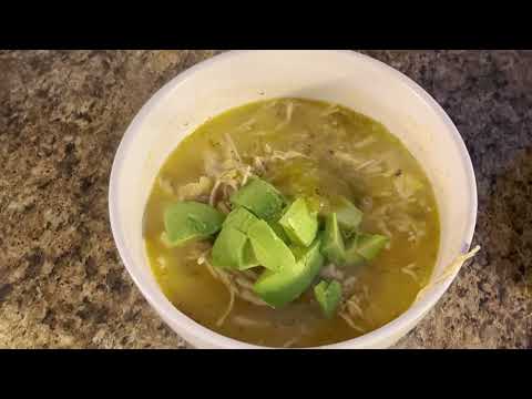 Gluten Free/Dairy Free - White Chicken Chili