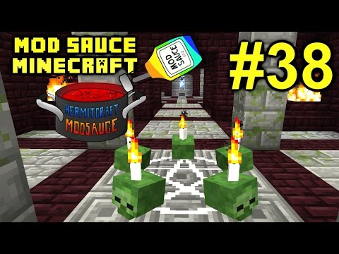 Minecraft Mod Sauce Ep. 38 - Cursed Adventure !!! ( HermitCraft Modded Minecraft )