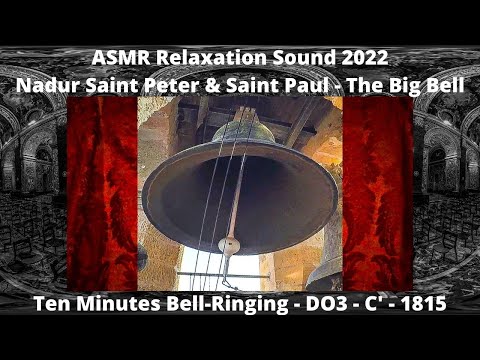 ASMR Relaxation Sound 2022 - Nadur Saint Peter & Paul (DO3 - 1815 Bell 🔔) - 10 Minutes Bell-Ringing