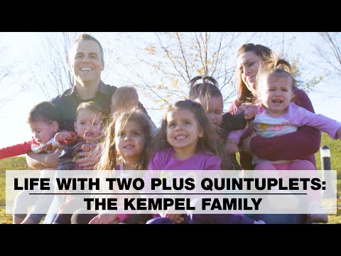 Life with Two Kids Plus Quintuplets: The Kempel Family | Parenting Against All Odds | Parents